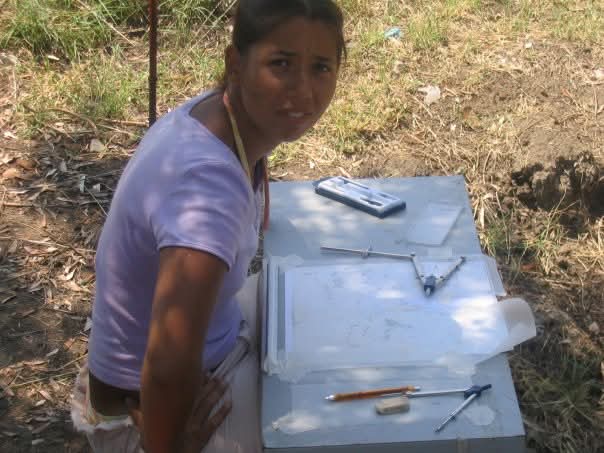 L'immagine mostra una delle persone che hanno collaborato con noi: Cristiana La Serra