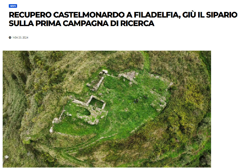 Foto dell'intervento sulla stampa locale