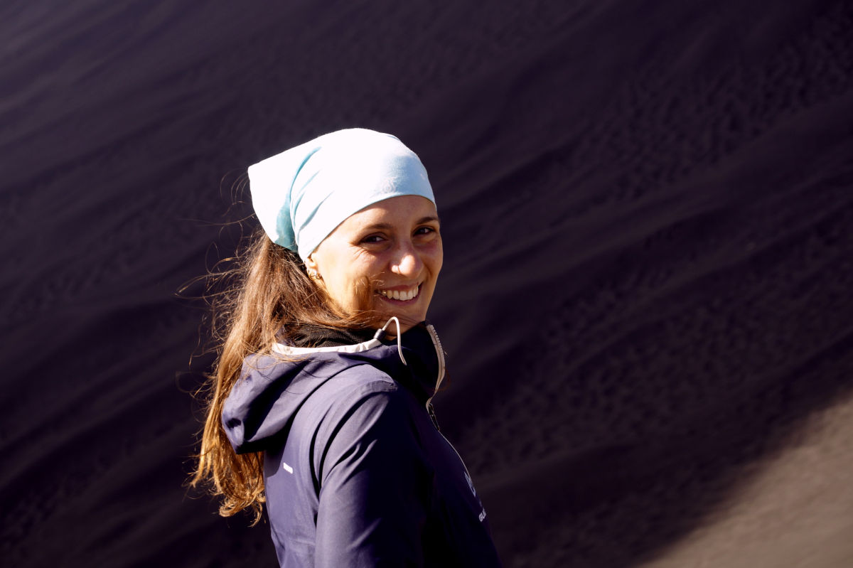 L'immagine mostra una delle persone che hanno collaborato con noi: Sara Pistolesi