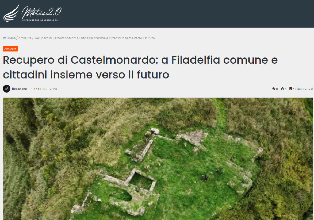 Foto dell'intervento sui media relativo alla divulgazione delle ricerca