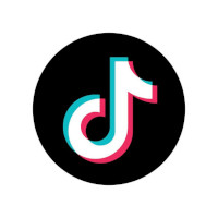 il logo di tik tok che ha la funzione di link al canale relativo di Med to Mod