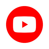 il logo di you tube che ha la funzione di link al canale relativo di Med to Mod